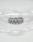 Rainbow Maze Ring-Helios Fine Jewelry