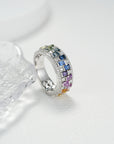 Rainbow Maze Ring-Helios Fine Jewelry