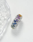 Rainbow Maze Ring-Helios Fine Jewelry
