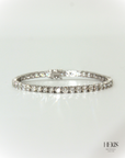 Round Cut Diamond Tennis Bracelet-Helios Fine Jewelry