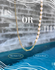 Akoya Pearl Halfie Necklace-Helios Fine Jewelry