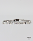 Oval Shape Diamond Tennis Bracelet