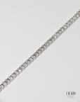 Oval Shape Diamond Tennis Bracelet