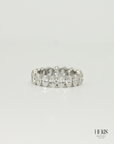 Oval Shape Diamond Eternity Ring