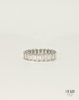 Emerald Cut Diamond Eternity Ring