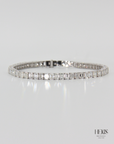 Emerald Cut Diamond Tennis Bracelet