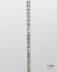 Oval Shape Diamond Tennis Bracelet